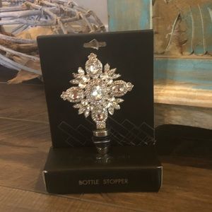 Bling bottle stopper